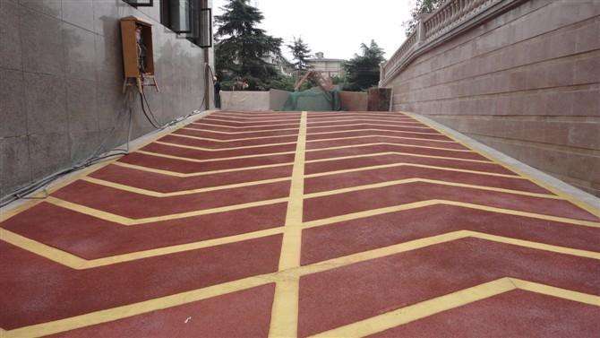 環(huán)氧車庫坡道，防滑地坪